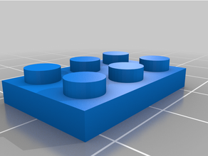 personalizado lego compatible brickjohn2 3d print model - Mito3D