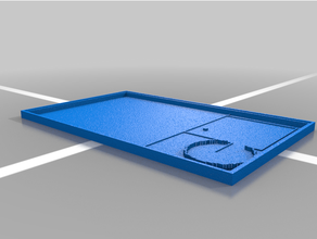 Fliese schlank 3d print model - Mito3D