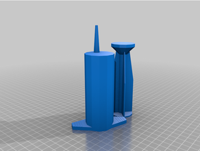 simple syringe 3d print model - Mito3D