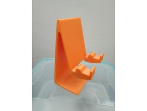 vertical phone stand 3d print model - Mito3D