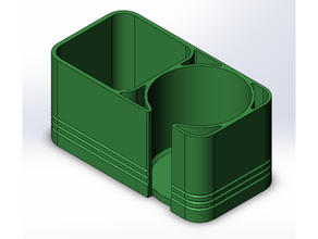 Baumwolle Knospen Pads Halter Unterstützung 3d print model - Mito3D