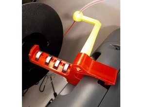 flashforge finder external spool holder bearings remix filament 3d print model - Mito3D