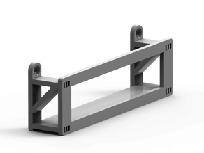 clip shelf workbench 3d print model - Mito3D