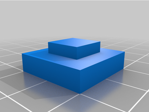 stepped test cube 3d printer printing calibration outline overlap print 3d print model - Mito3D