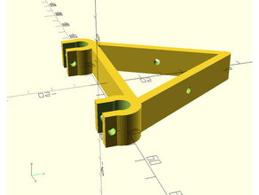 simple extruder mount i2 prusa 3d print model - Mito3D