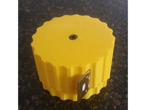 fabric tape measure holder - remix 3d print model - Mito3D