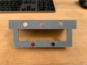 whiteboard stacker magnetic holder 3d print model - Mito3D