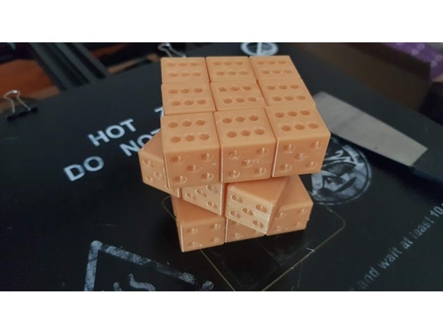 cubo rubik 3d puzzle 3D print model - Mito3D
