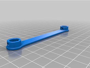 ftx outback rear body support bracket 3d print model - Mito3D