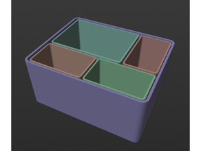 purpose sturdy boxes-in-box 3d print model - Mito3D