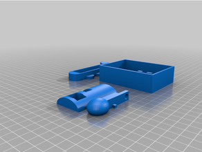 mini máquina estalido miniatura arduino 3d print model - Mito3D