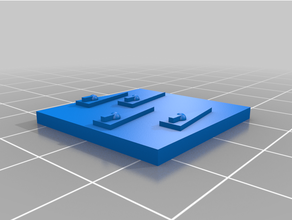 simples artilharia marcadores caos 3d print model - Mito3D