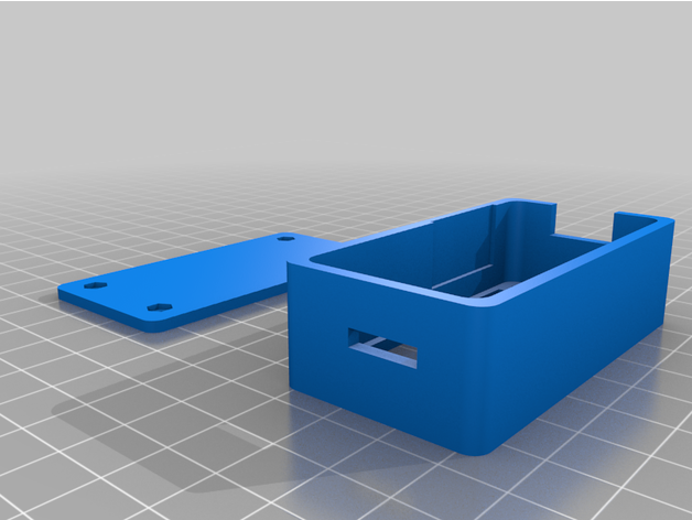 frambuesa pi pimoroni enviro + caso funda pim458 pms5003 3D print model - Mito3D