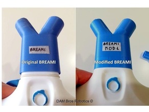 modifié version breami soupape décathlon easybreath masque coronavirus covid 19 respirateur 3d print model - Mito3D
