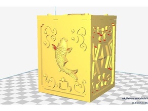 saint seiya piscis box v2 reparado 3d print model - Mito3D