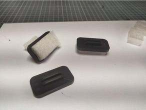 anti vibration tampon i3 acier 3d print model - Mito3D