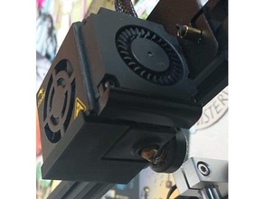 hotend Ventilator Ender 5 3 leichter 3d print model - Mito3D