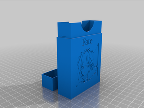tren caja tarjetas personalizado 3d print model - Mito3D
