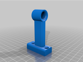 filament guide wall mount 3d print model - Mito3D