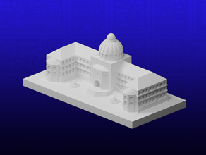 Greeblecity müze 3d print model - Mito3D