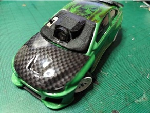 dr ft 1 43 d1 integriert fpv montieren Drift Kamera Rennen Modell rc Wagen 3d print model - Mito3D