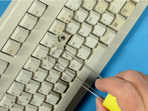 Tastenkappe Abzieher Extraktor gießen berührt clavier berühren Tastatur 3d print model - Mito3D