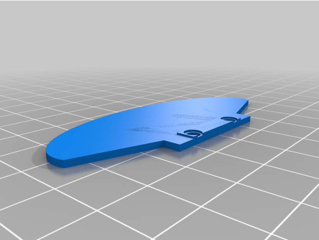 paraurti Aperto 3D print model - Mito3D