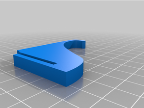 nintendo interruttore pro controller parete montare gancio sottile versione 3d print model - Mito3D