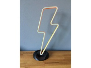 neon ışık cıvata işaret Öz ikon Lamba Led şerit 3d print model - Mito3D