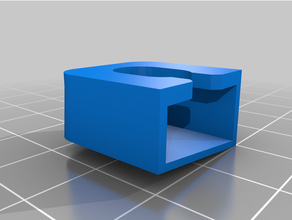 pilastro clip titolare supporto 3d print model - Mito3D