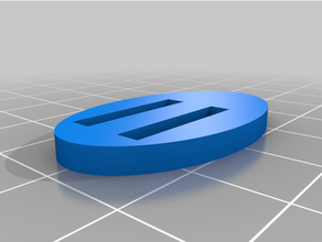 customized parametric bumarkckle 3d print model - Mito3D
