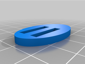 customized parametric bucklem 3d print model - Mito3D