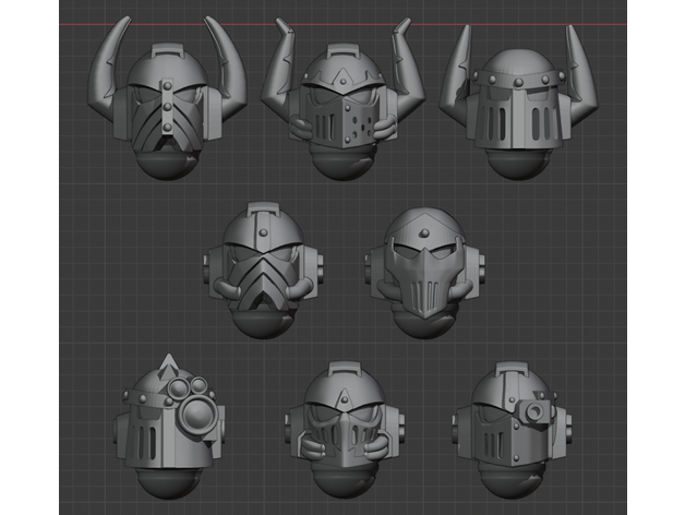 4th legion helmets 3D print model - Mito3D