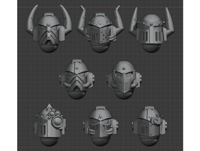 4th legion helmets 3d print model - Mito3D