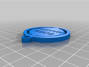 bobalmakers llavero keychain 3d print model - Mito3D