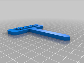 pancar işaret havuç özelleştirilmiş 3d print model - Mito3D