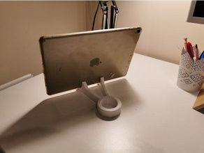 strong ipad stand 3d print model - Mito3D
