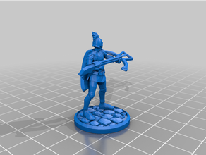 gloomhaven monster city archer remix dnd miniature 3d print model - Mito3D