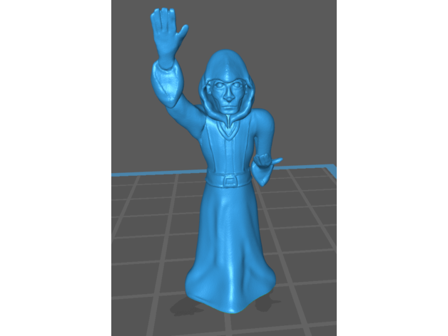 justin negromante 28 mm culto culist dd dnd mini fantasia finzione figura gioco giochi medievale miniatura esploratore rpg tavolo procedura guidata 3D print model - Mito3D