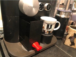 Nespresso Experte Kapsel Container Griff 3d print model - Mito3D