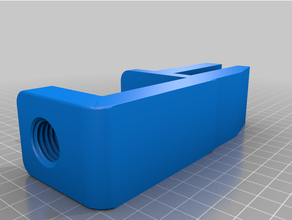 plexiglas éternuement garde serrer 3d print model - Mito3D