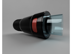 hose adapter - rcher vacuum cleaner 3d print model - Mito3D