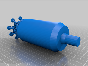 anycubic i3 méga rouleau filament titulaire soutien 3d print model - Mito3D