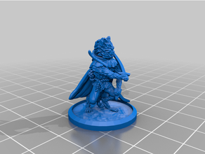 gloomhaven monster vermling scout remix dnd miniature 3d print model - Mito3D