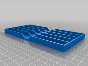 customized drill bit traylarger tray 3d print model - Mito3D