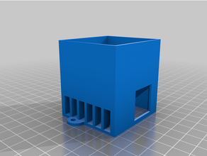 ender 3 pro hotend logement couverture gaine refroidissement 3d print model - Mito3D