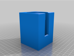 trucco pad titolare supporto organizzatore 3d print model - Mito3D