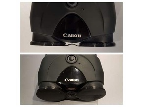 canon 10x30is soft lens caps astronomy binoculars cap 3d print model - Mito3D