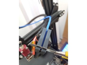 ptfe bowden tube cutting guide razor tool 3d print model - Mito3D