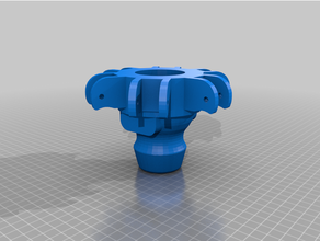 Tuuci şemsiye değiştirme hub 3d print model - Mito3D